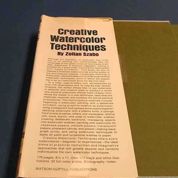 Creative Watercolor Techniques Book - Picture 2 of 7